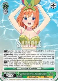 Quintuplicate Trails, Yotsuba Nakano (SR)