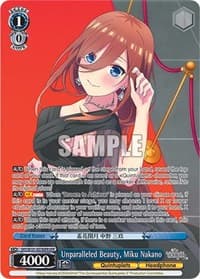 Unparalleled Beauty, Miku Nakano (OFR)