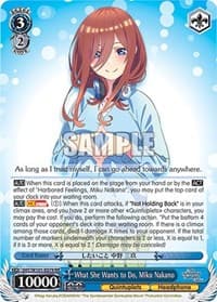 What She Wants to Do, Miku Nakano