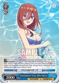Quintuplicate Trails, Miku Nakano (SR)