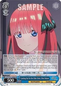 Looking Out for Her Elder Sister, Nino Nakano (SR)