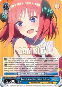 Love Vacation, Nino Nakano (SR)