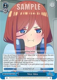 Nice Idea (SR)
