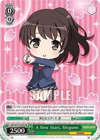 A New Start, Megumi (Foil)