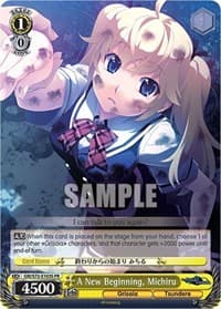 A New Beginning, Michiru (Foil)