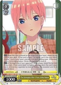 The Quintuplets After 5 Years, Ichika Nakano (Foil)