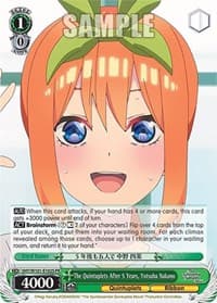The Quintuplets After 5 Years, Yotsuba Nakano (Foil)