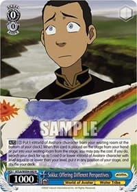 Sokka: Offering Different Perspectives