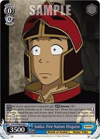 Sokka: Fire Nation Disguise