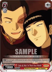 Zuko & Mai: In Their Own World (Foil)