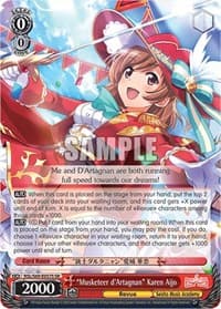 "Musketeer d'Artagnan" Karen Aijo (SR)