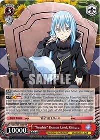 "Newbie" Demon Lord, Rimuru