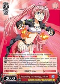 According to Strategy, Milim (SR)
