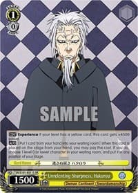 Unrelenting Sharpness, Hakurou (SR)