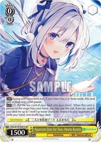 Aquarium Date for Two, Amane Kanata (SR)