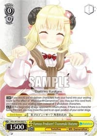Famous Producer? Tsunomaki Watame