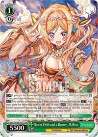 Flower Field and a Dancer, AkiRose (SR)