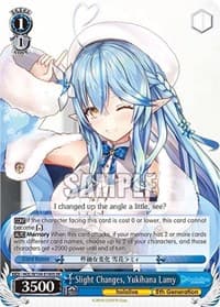 Slight Changes, Yukihana Lamy (SR)