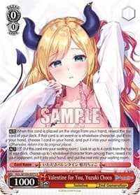Valentine for You, Yuzuki Choco