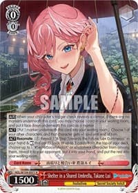 Shelter in a Shared Umbrella, Takane Lui