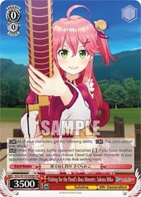 Fishing for the Pond's Boss Monster, Sakura Miko (SR)