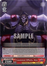 Consistent Efforts, Ainz