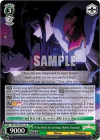 If You Won't Act on Stage, Mahiru Tsuyuzaki (SR)