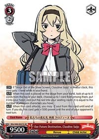 Our Future Destination, Claudine Saijo (SR)