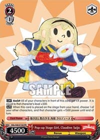 Pop-up Stage Girl, Claudine Saijo