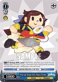 Pop-up Stage Girl, Maya Tendo (Foil)