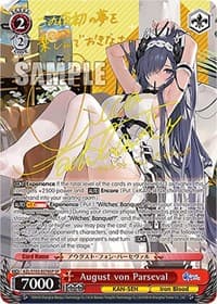 August von Parseval (SP) (Gold Signature)