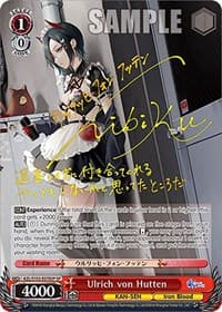 Ulrich von Hutten (SP) (Gold Signature)