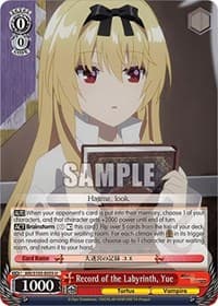 Record of the Labyrinth, Yue