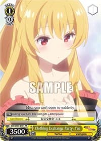Clothing Exchange Party, Yue