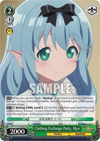 Clothing Exchange Party, Myu (Foil)