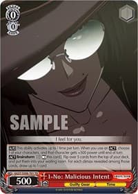 I-No: Malicious Intent