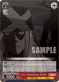 Axl: Something Amiss