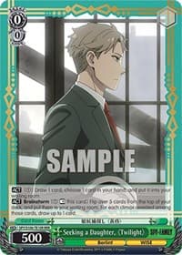 Seeking a Daughter, "Twilight" (RRR)