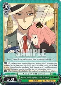 Father and Daughter, Loid & Anya