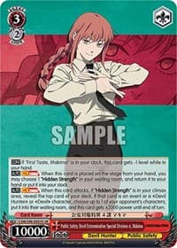 Public Safety Devil Extermination Special Division 4, Makima (SR)