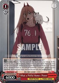 What a Pitiful Home~ Power (SR)