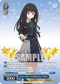 Chosen Place of Belonging, Takina (LRR)