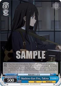 Machine-Gun Fire, Takina (SR)