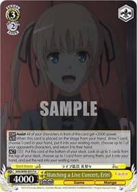 Watching a Live Concert, Eriri