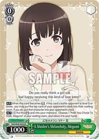 A Maiden's Melancholy, Megumi