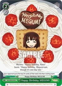 Happy Birthday MEGUMI