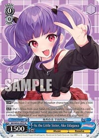As the Little Sister, Ako Udagawa