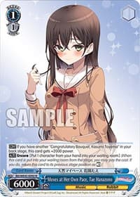 Moves at Her Own Pace, Tae Hanazono