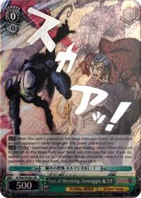 Fear of Shrinking, Formaggio & T.F (JJR) (Silver Stamp)