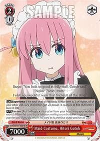 Maid Costume, Hitori Gotoh (SR)